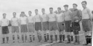 Районнай фотбольная команда 50-60-х годов