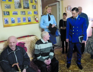 Встреча прокурора района Д.А. Сайгина с проживающими в доме-интернате с. Сеченова