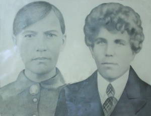 П.И. Емелин с супругой